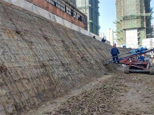白河建筑边坡支护