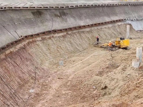 白河基坑边坡加固